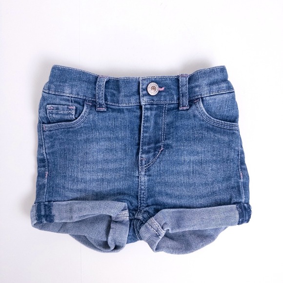 Levi's Other - Levi's Shorty Short‎ Kids 24M Blue Heart Pocket Denim Shorts